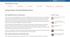 Desktop Screenshot of medichere.com