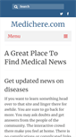 Mobile Screenshot of medichere.com